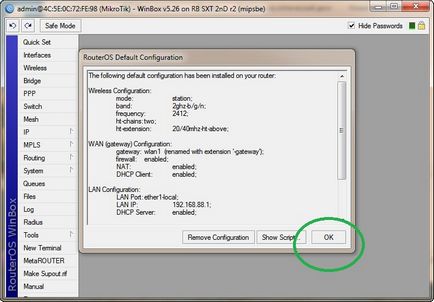 Configurarea simplă a stației de bază mikrotik (mikrotik) Configurarea simplă a stației de bază mikrotik