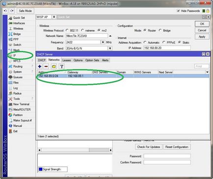 Configurarea simplă a stației de bază mikrotik