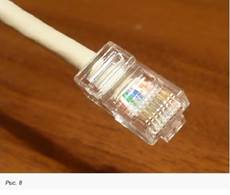 Перевірка правильності виготовлення пасивне rj-45 кабельним тестером