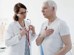 Insuficiență cardiacă la bărbați cu simptome și semne timpurii