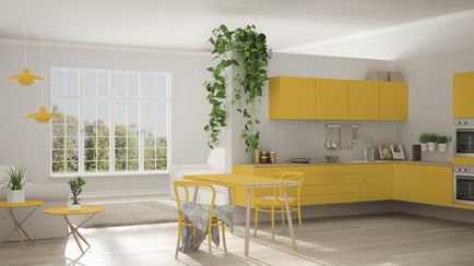 Gri în interior, frumoasa combinație cu alte culori în designul camerei de zi, bucătărie, dormitor și