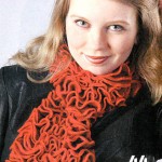 Scarf model - spikelet asiatice