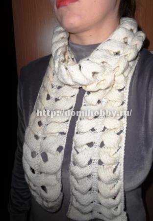 Scarf model - spikelet asiatice