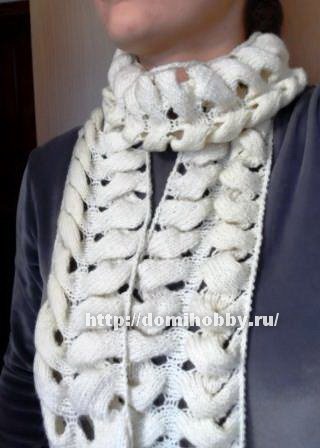 Scarf model - spikelet asiatice