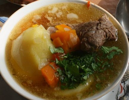 Шурпа - ароматний суп з крупно порізаних овочів і м'яса, кулінарія - все pro їжу!