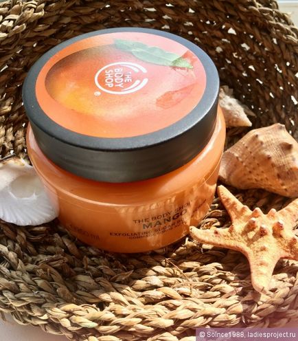 Body scrub body shop - mango - - recenzii, fotografii și preț