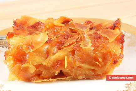 Dulce lasagna cu mere, produse de patiserie, gătit ingenioasă - rețete pentru mâncăruri delicioase și sănătoase