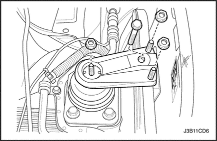 Зняття двигуна в зборі шевроле лачетті chevrole lachetti (деу дженра)