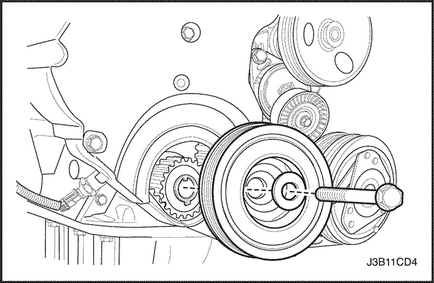 Зняття двигуна в зборі шевроле лачетті chevrole lachetti (деу дженра)