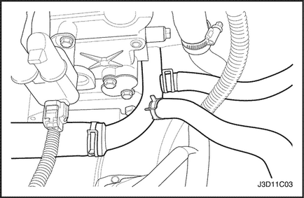 Motor eltávolítása szerelvény Chevrolet Lacetti chevrole lachetti (Daewoo dzhenra)