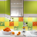 A kombináció a zöld szín a konyhában, lookcolor (konyha) A kombináció a zöld szín a konyhában, lookcolor