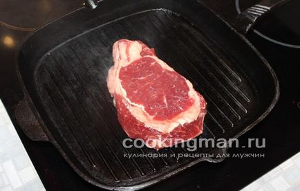 Ribeye steak - főzés a férfiak