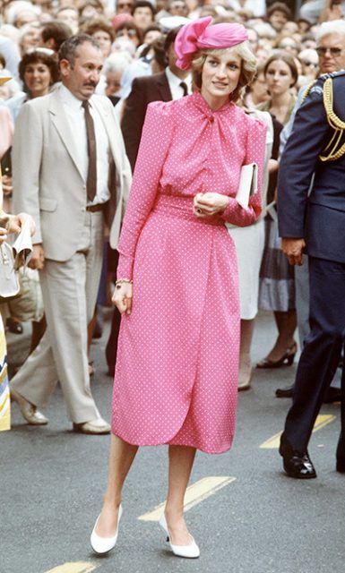 Printesa Diana mod de stil de la dădacă la icoane la modă, femeie