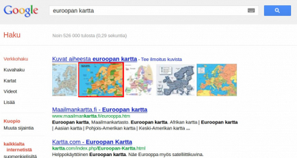 O hartă ciudată a Europei sau a Google caută un război al informațiilor