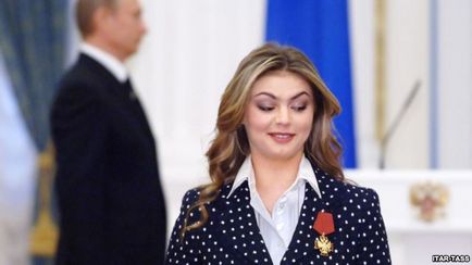 Esküvői Alina Kabaeva és Putyin