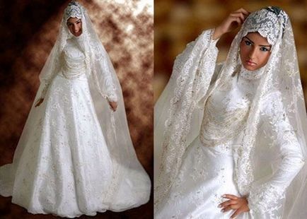 Весільні сукні арабських наречених враховують звичаї і звичаї (фотоогляд), велика епоха