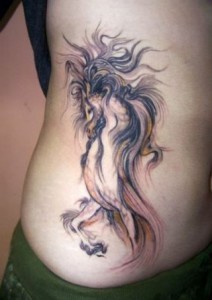 Татуювання коней (значення, ескізи, фото), tattoofotos