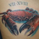 Valoarea crabului tatuaj, fapte istorice, cele mai bune schițe de tatuaje