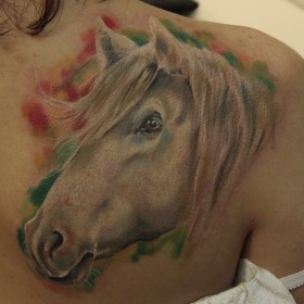 tetoválás lovak
