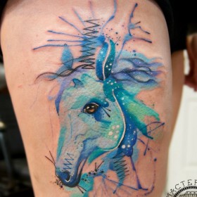 tetoválás lovak