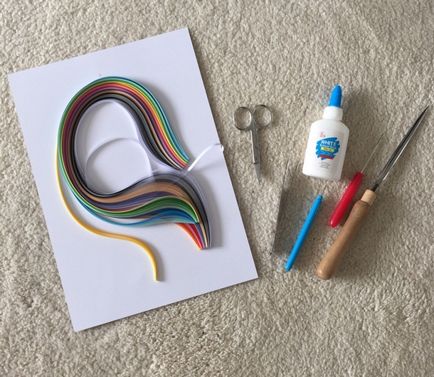 Tehnica quilling pentru începători instrucțiuni pas cu pas - ideile mele