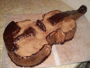 Hegedű sütemény recept fotókkal (recept) Hegedű torta recept egy fotó
