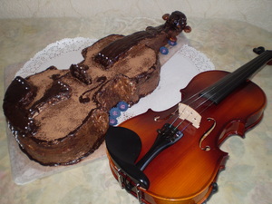 Rețetă tort cu vioară cu fotografii