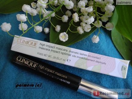 Туш для вій clinique high impact mascara - «туш клінік для вій - для природного макіяжу