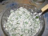 Sajt tészta gyógynövények - recept fotókkal (zöld) Sajt tészta gyógynövények - recept fotókkal