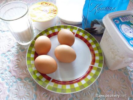 Pudding curd cu pancreatită