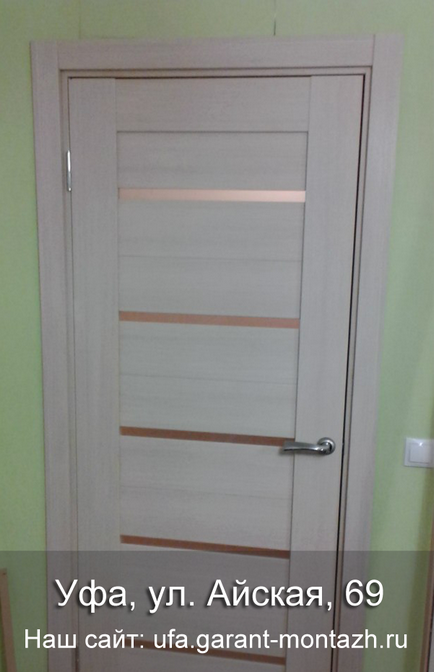 Instalarea ușilor în Ufa - preț scăzut, garanție
