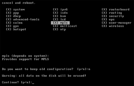 Instalarea routeros-urilor pe un computer x86, un magazin online pentru tehnotrade de echipamente wi-fi