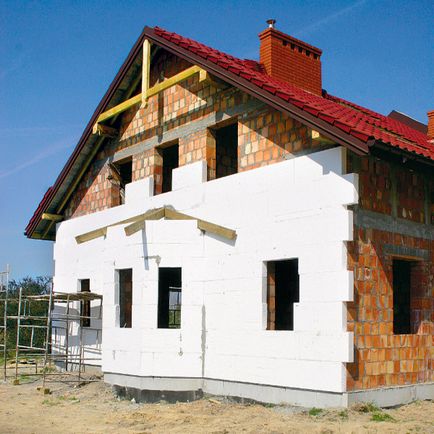 A falak számára Milyen méretű, mi a jobb szigetelés