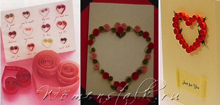 Valentin-kártyák a kezüket (saját) Valentine kártyák saját kezűleg