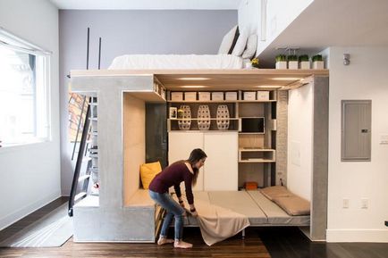 Variante de paturi pentru apartamente mici, idei corecte pentru reparații
