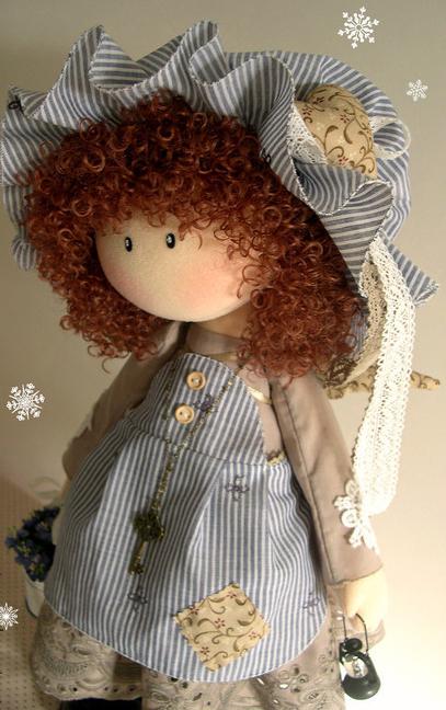 Викрійки ляльок з круглою головою - як зшити ляльку сніжку своїми руками