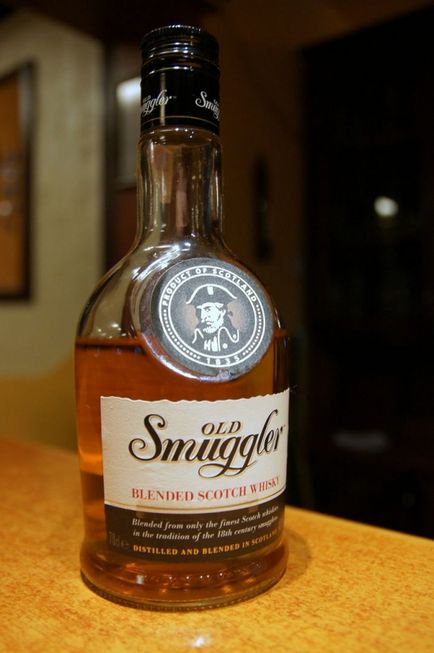 Whiskey vechi contrabandist Old smaggler - descriere și branduri