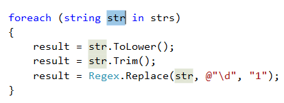 Visual studio, kódszerkesztő