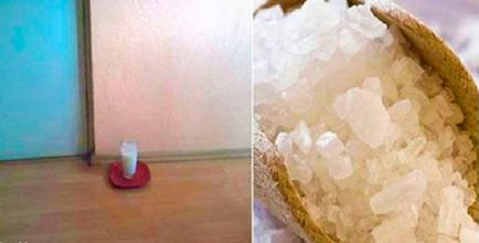 Asta se întâmplă cu apartamentul dacă puneți un pahar de sare și oțet pe podea 1