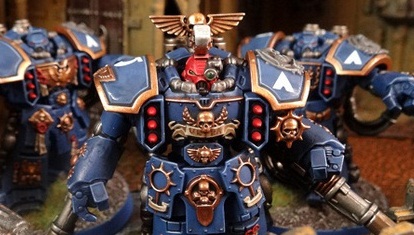 Warhammer_40k cum să aplicați decalcomanii cu vopsele tehnice - cetatea