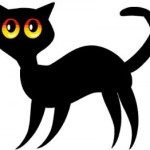 Halloween - elrejti a fekete macska!