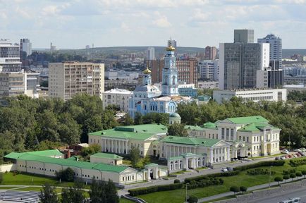 Un spital abandonat sau un turn alb din Ekaterinburg aleg un loc pentru a patra industrie