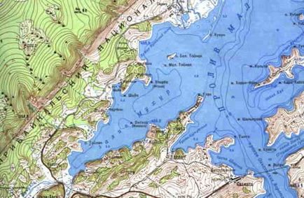 Затоки і бухти малого моря на Байкалі