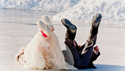 Зимове весілля ідеї і стилі проведення, оформлення запрошень