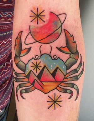 Înțeles tattoo crab