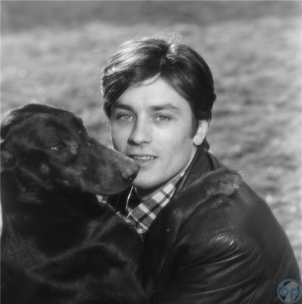 Alain Delon și cei 35 de câini ai săi