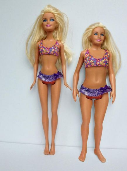 Amerikai művész létrehozott egy normális Barbie - Fair Masters - kézzel készített, kézzel készített