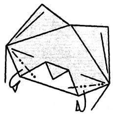 Angóra macska, Origami (origami) Angóra macska, origami