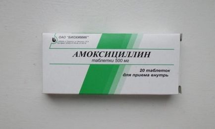 Antibiotikum amoxicillin, hogy a gyermekek olvasási, használati utasítás és visszajelzés