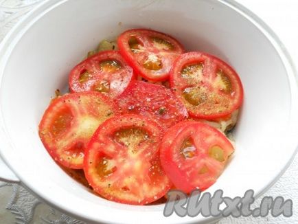 Баклажани, тушковані з перцем і помідорами - готуємо покроково з фото